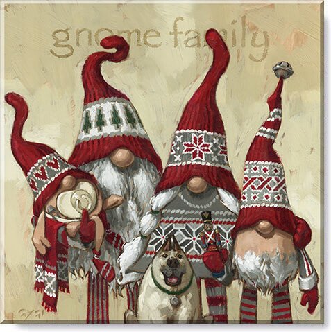 Gnome Family Wall Decor