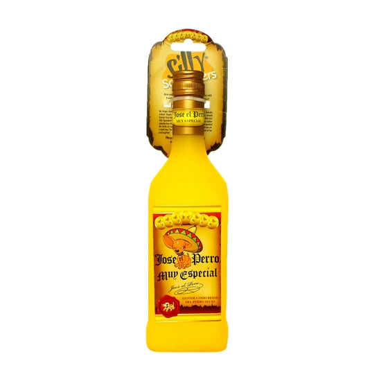 Silly Squeaker Liquor Bottle - Jose the Perro