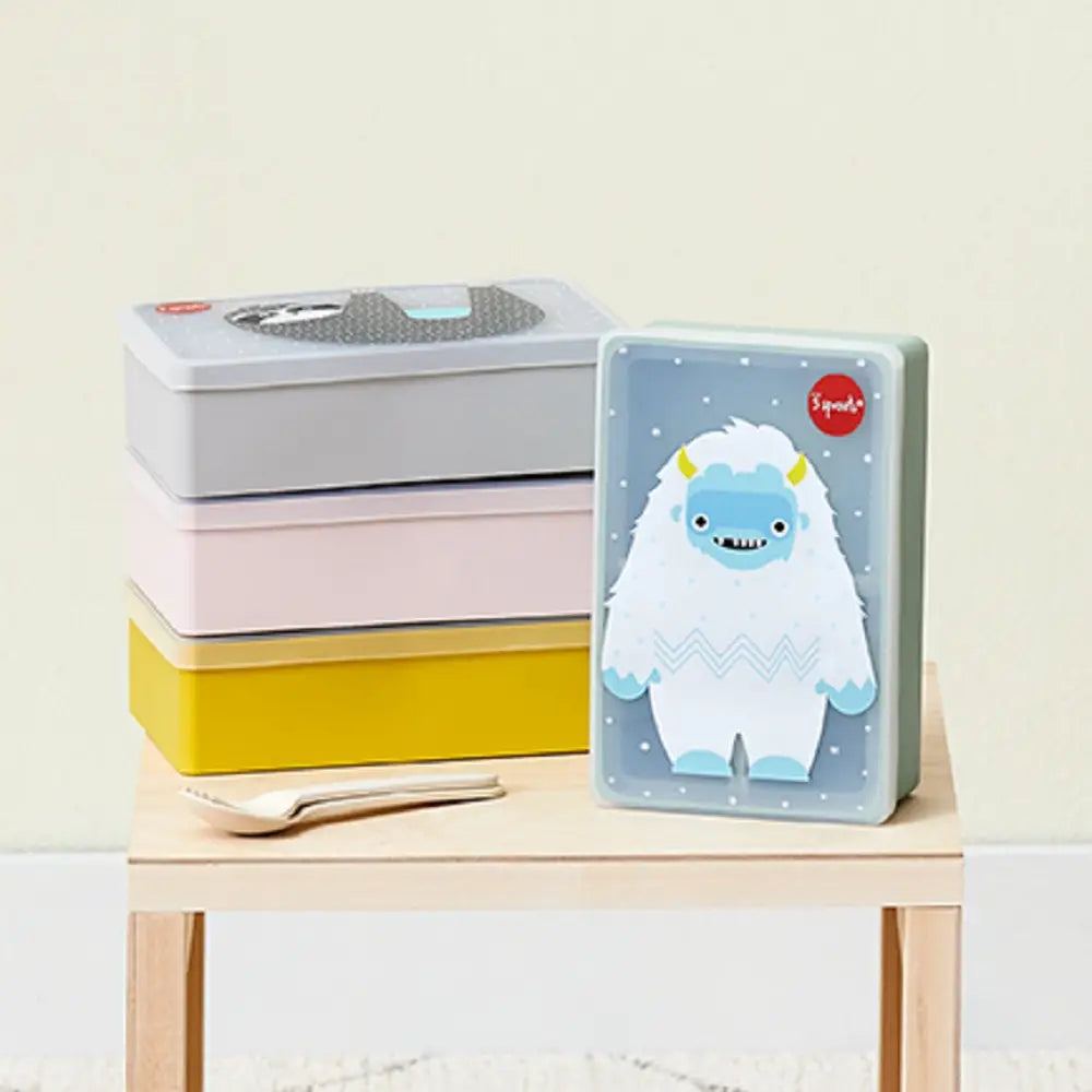 3 Sprouts Yeti Silicone Bento Box
