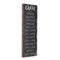 Caffe Milano Wall Decor