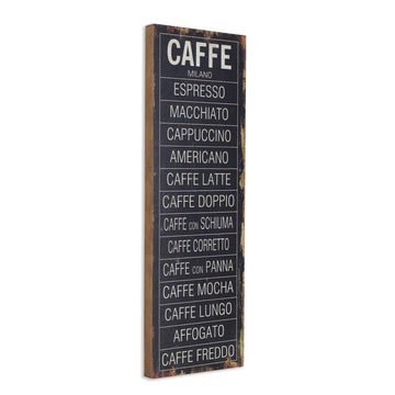 Caffe Milano Wall Decor