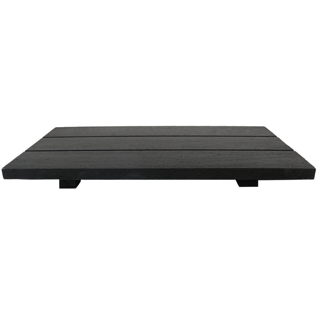 Rectangular Wood Tray - Black - 9x4.75"