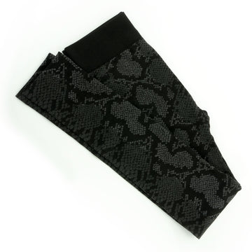 Britt's Knits 3rd Edition Fleece-Lined Leggings - Snakeskin