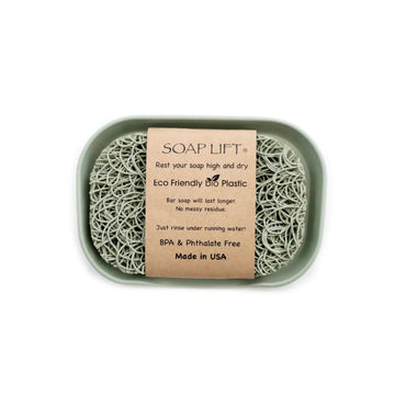 Waterfall Soap Dish Set w/Soap Lift® - Sage