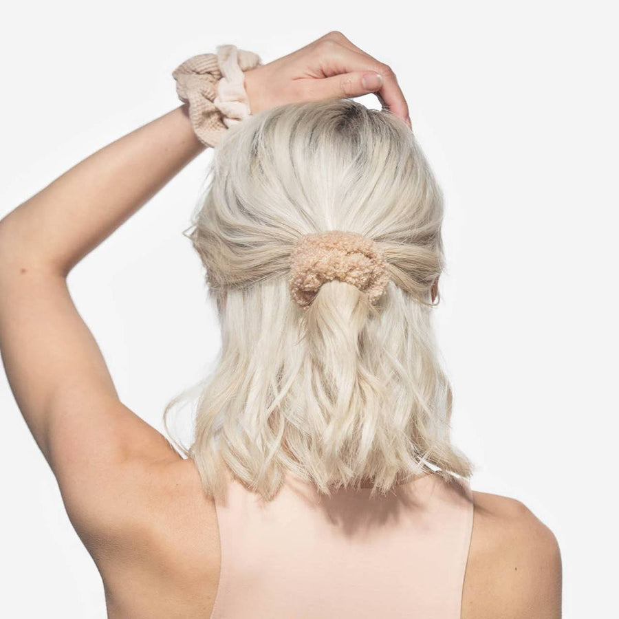 Scrunchie - Assorted Tan Tones