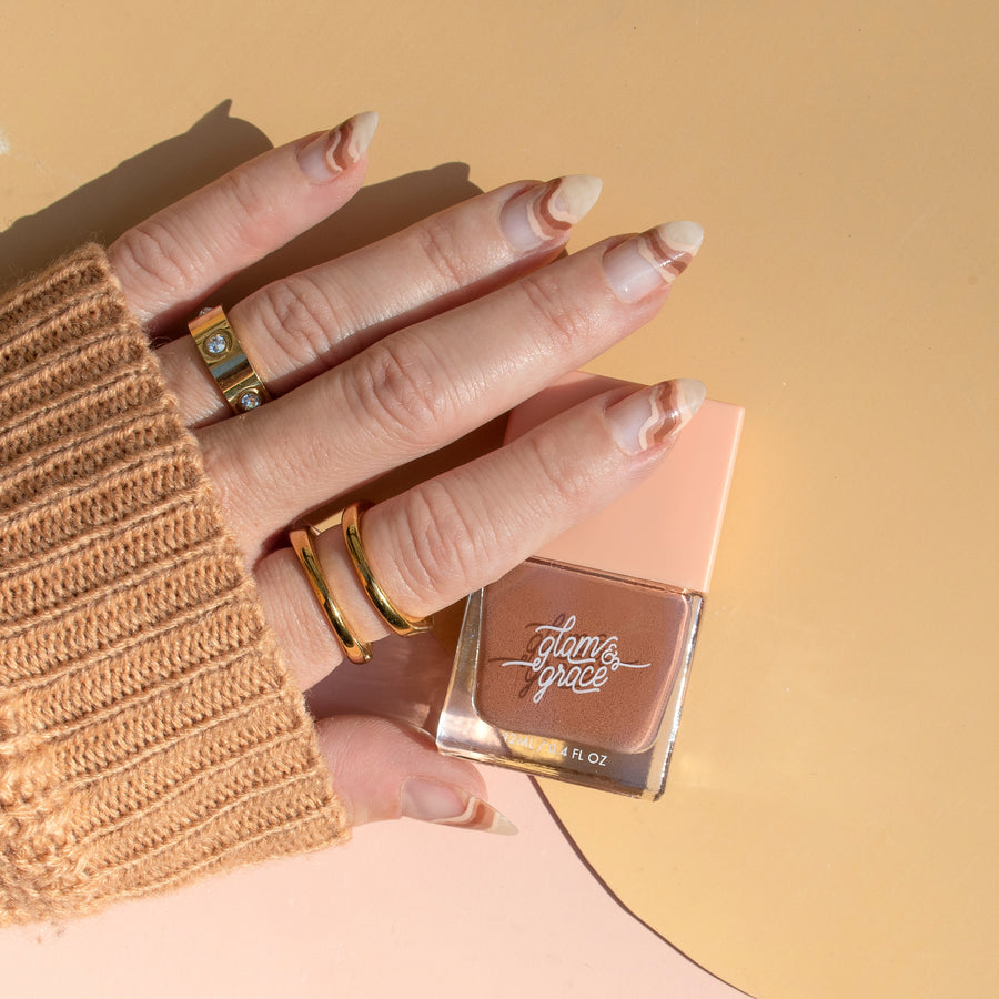 Glam & Grace Nail Polish - Honey Bunch