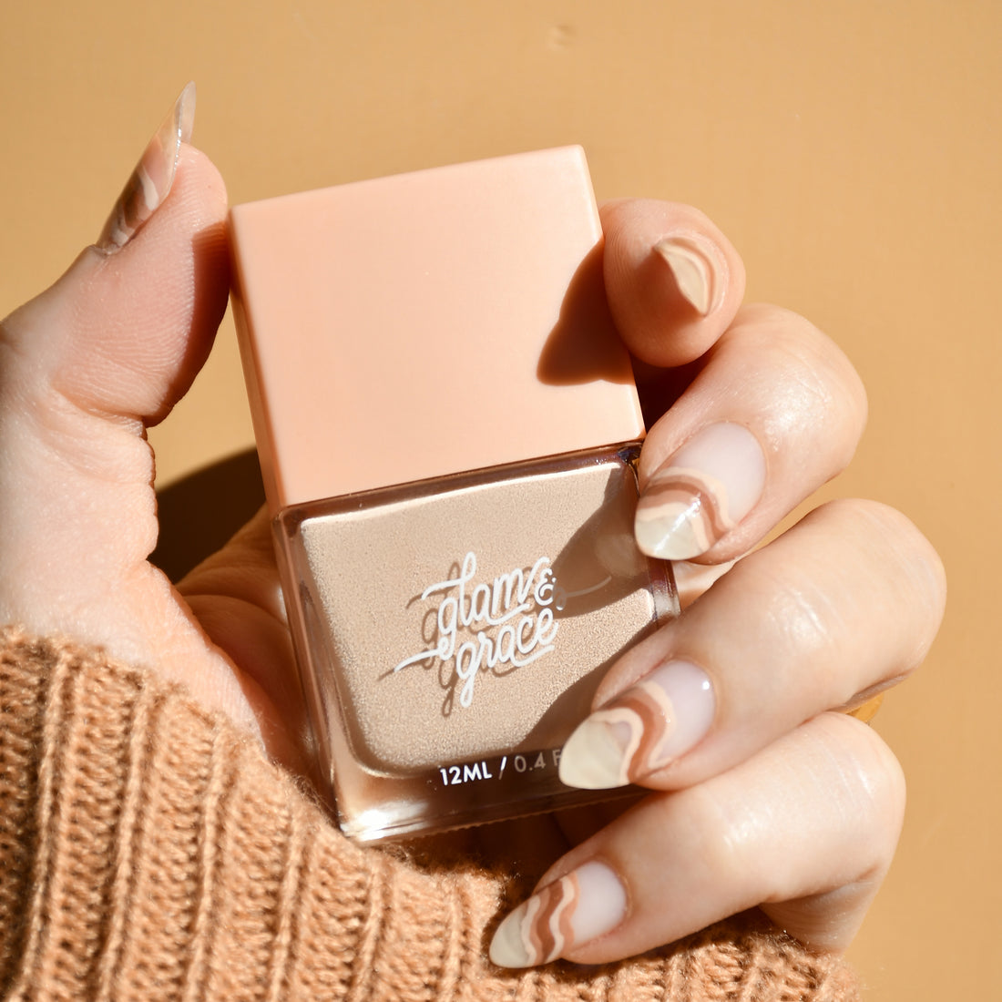 Glam & Grace Nail Polish - Sweet Cream