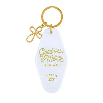 Scripture Motel Key Tag - Psalm 23:6