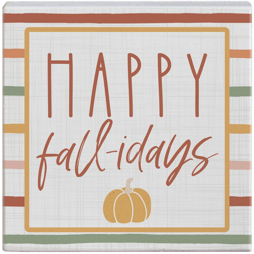 Happy Fall-idays  - Gift-A-Block