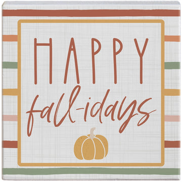 Happy Fall-idays  - Gift-A-Block