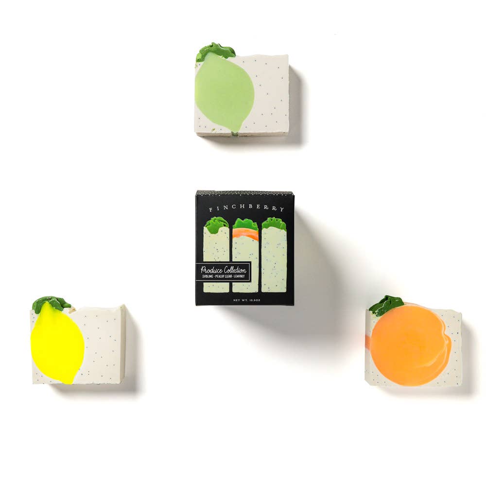 Finchberry 3-Bar Gift Box - Produce Collection