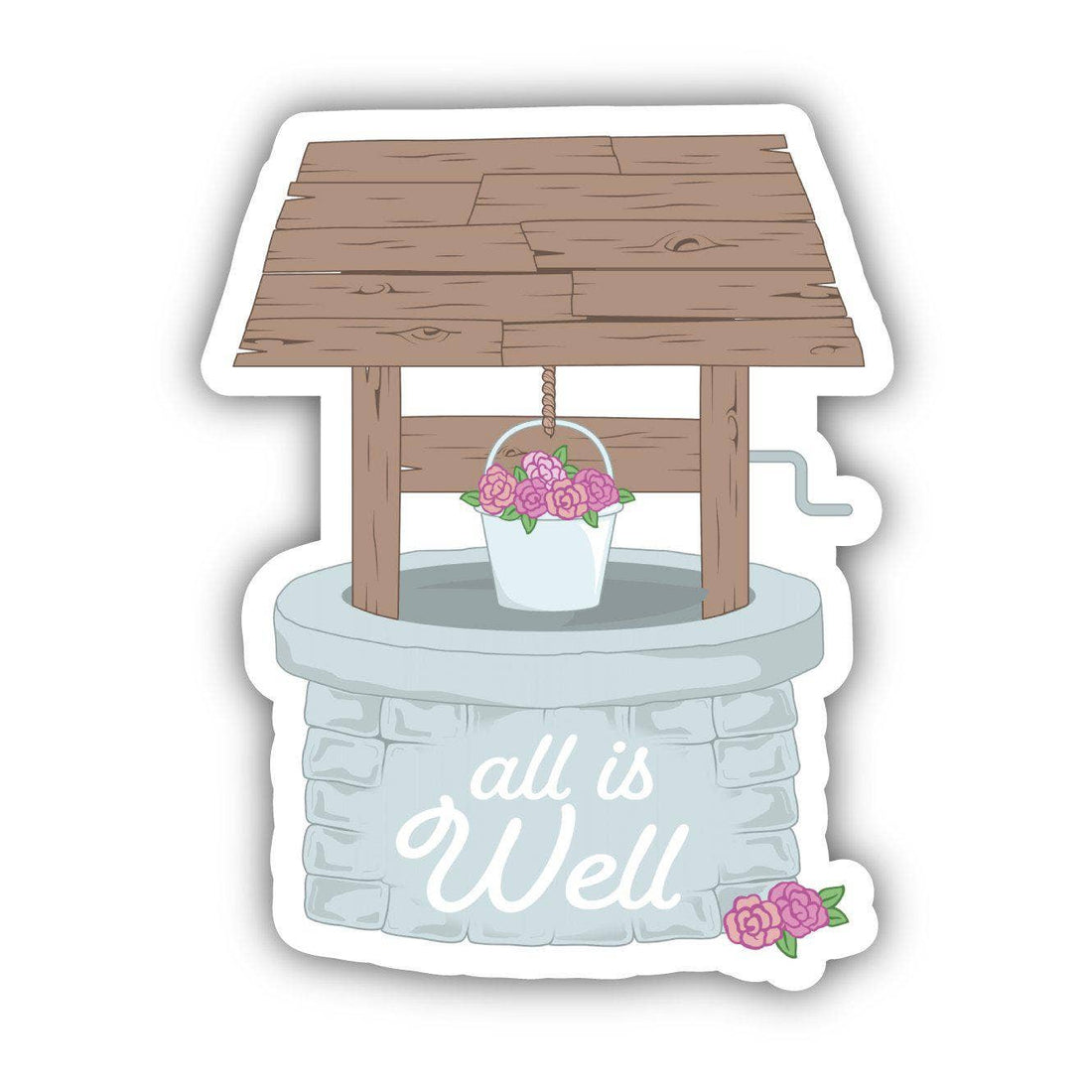 All Is Well Positivity Sticker