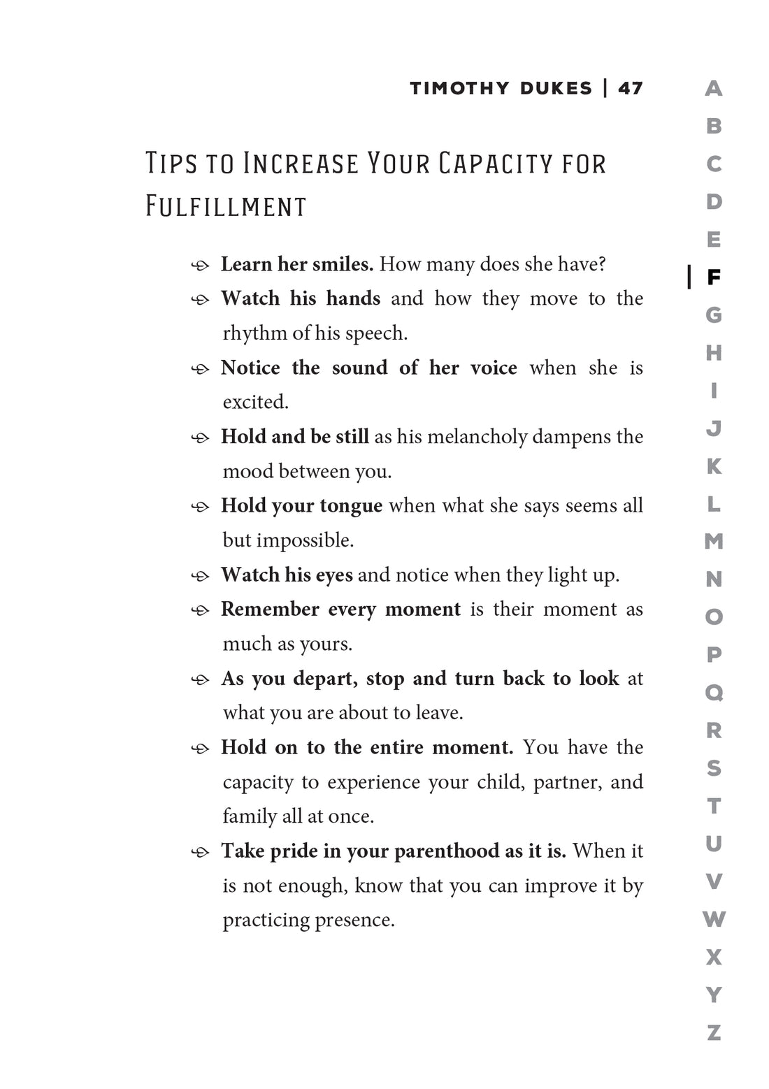 The Present Parent Handbook