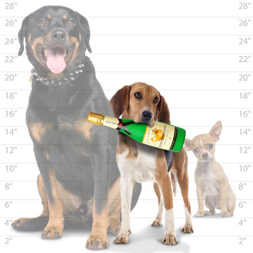 Silly Squeaker Wine Bottle - Meow Chased One