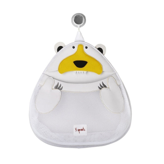 3 Sprouts Polar Bear Bath Storage