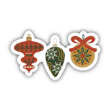 Cute Ornaments Winter Sticker