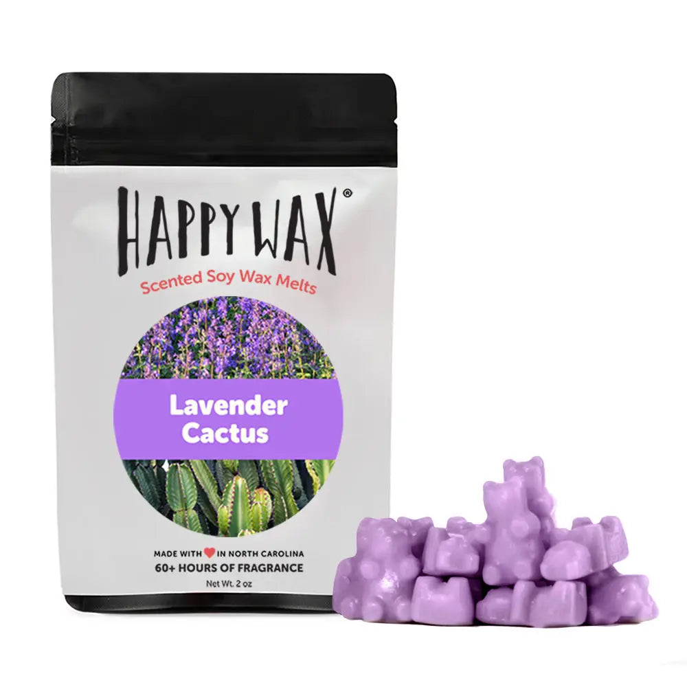Lavender Cactus Wax Melts - 2 oz. Sampler Pouch