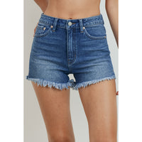 Fray Jean Shorts