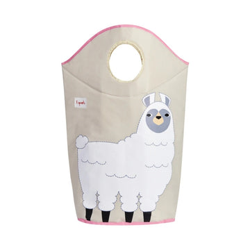 3 Sprouts Llama Laundry Hamper