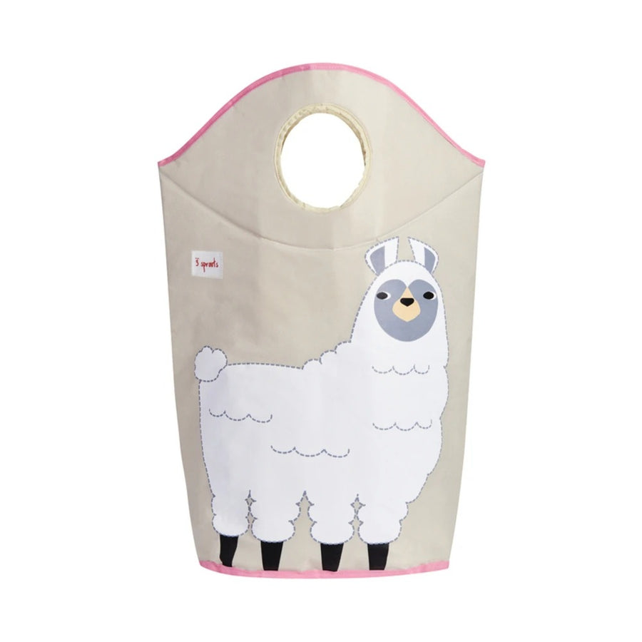3 Sprouts Llama Laundry Hamper
