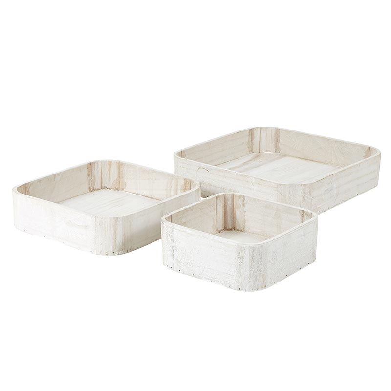 Square Wooden Tray