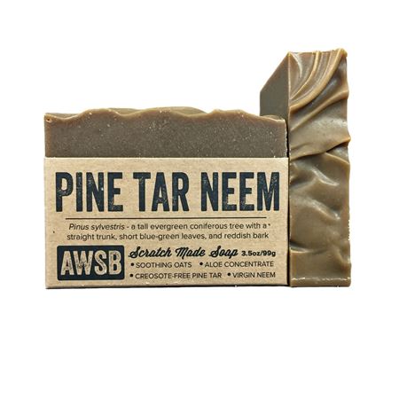 Pine Tar Neem Soap
