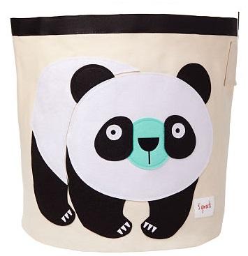 3 Sprouts Panda Storage Bin