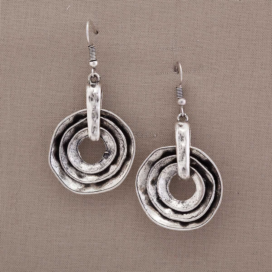 Triple Nested Earrings