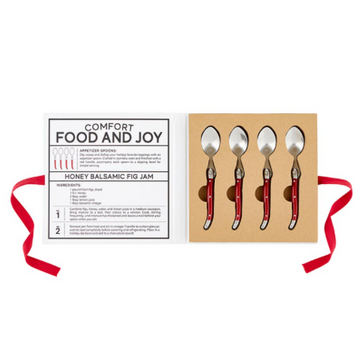 Red Charcuterie Spoon Gift Set
