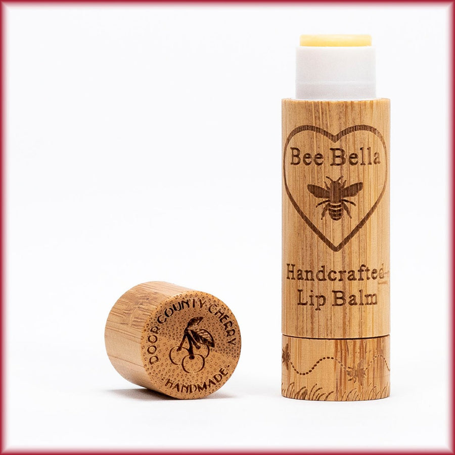 Bee Bella Natural Lip Balm - Door County Cherry