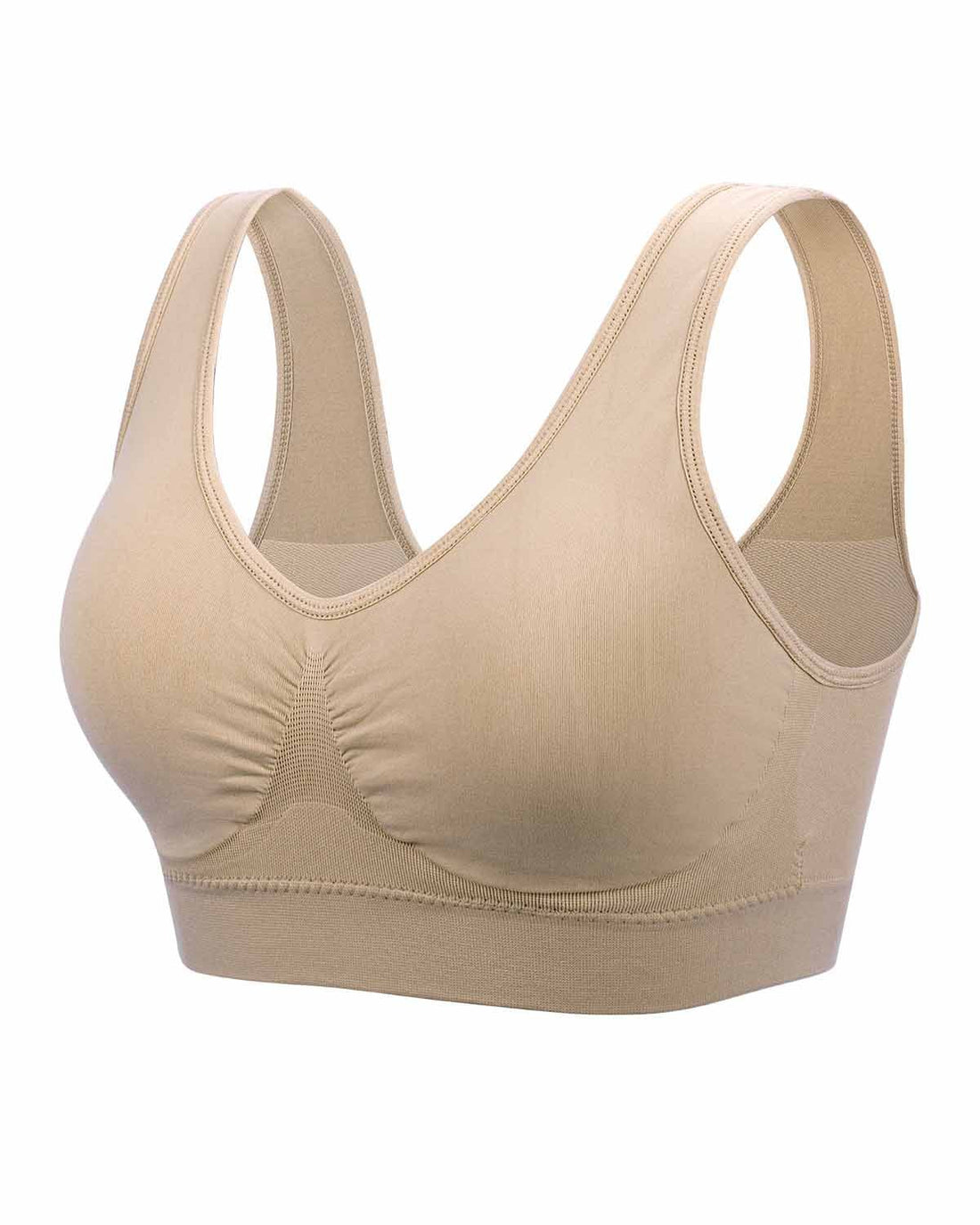 Coobie Seamless Comfort Bra - Light Nude – Flowers and Gray