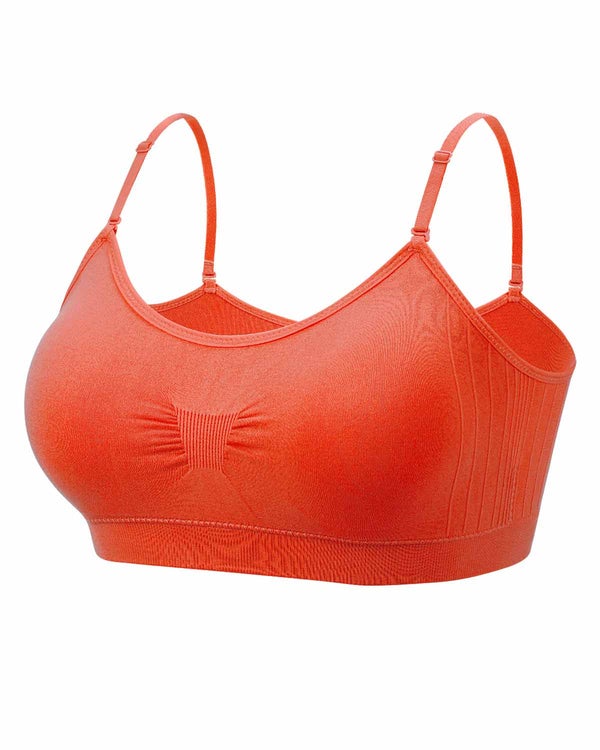 Coobie Scoopneck Cami Bra - Tiger Lily