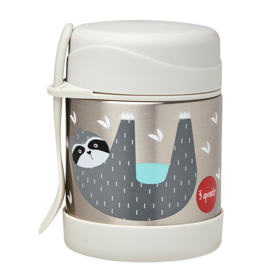 3 Sprouts Sloth Stainless Steel Food Jar