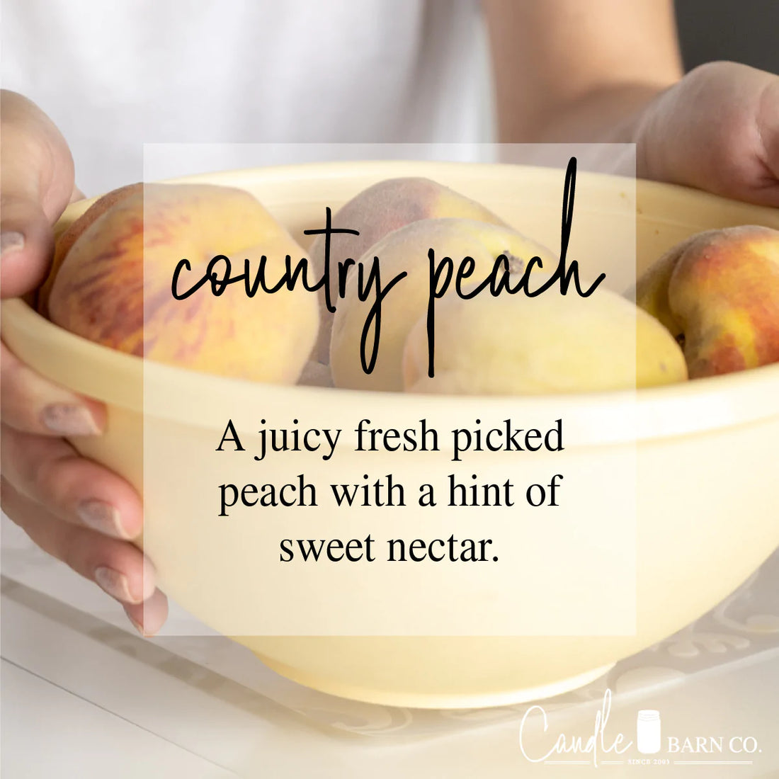 Tin Soy Candle 4oz - Country Peach