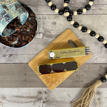 Captain's Chocolate - Deliciously Dark Chocolate 12pc Gift Box