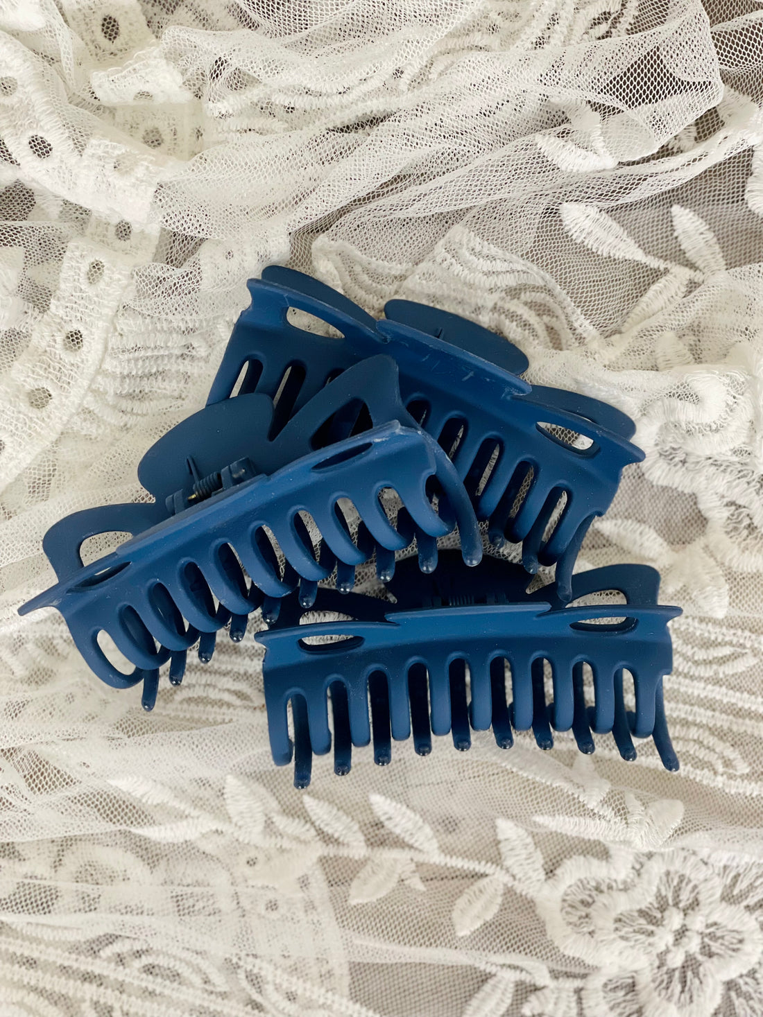 Large Matte Claw Clip for Long Hair
