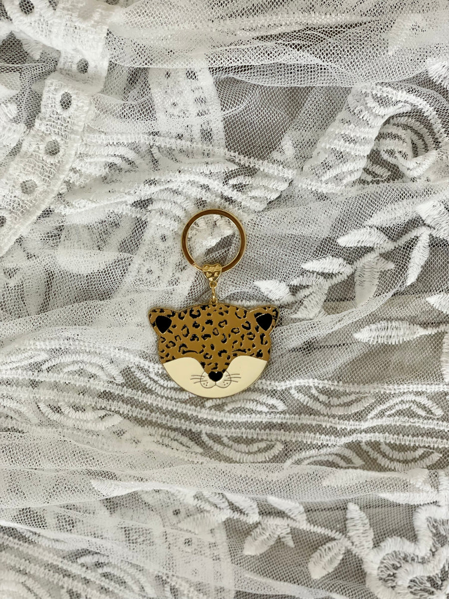 Leopard Keychain