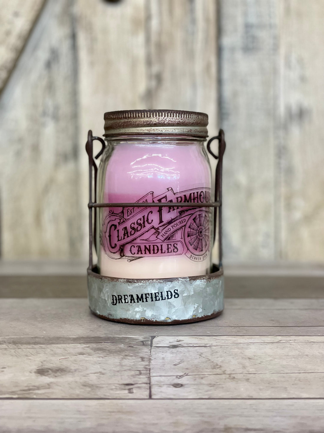 Classic Farmhouse Star Candle - Dreamfields