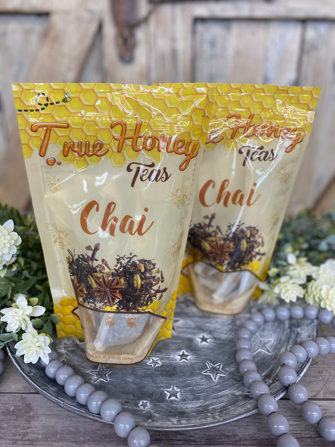 True Honey Chai Tea Bags - 12 Count