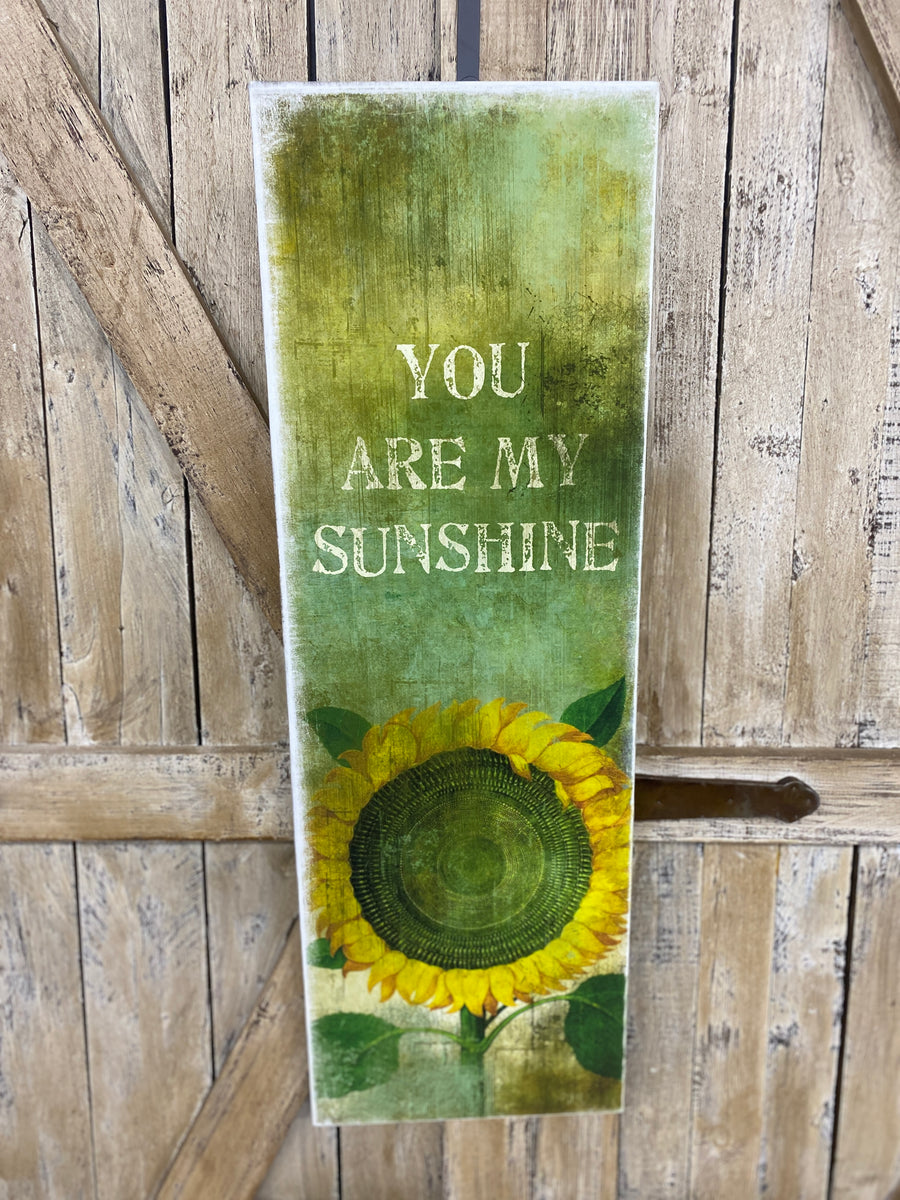 You Are My Sunshine Canvas Wall Decor