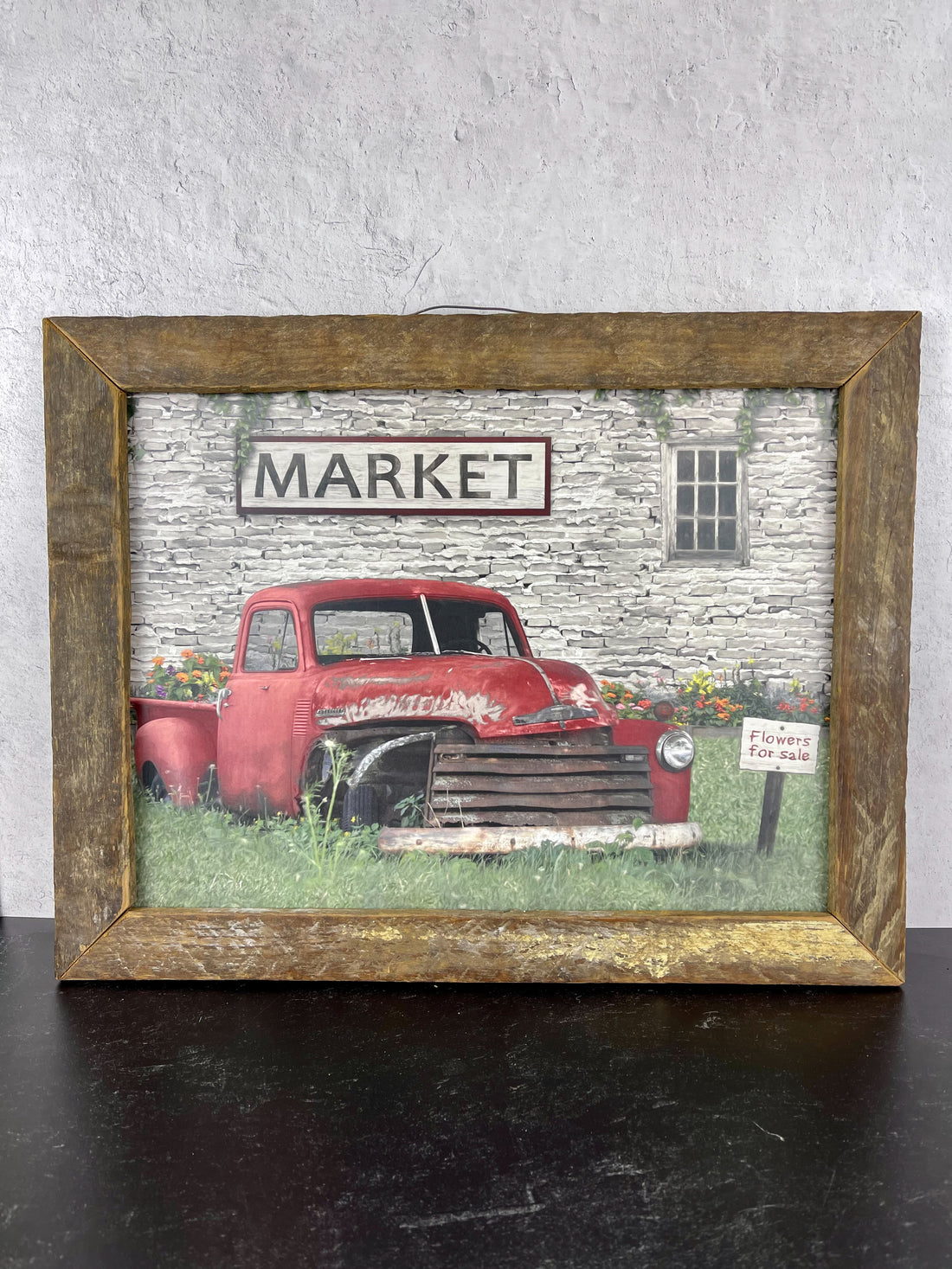 Flowers for Sale Truck Sign