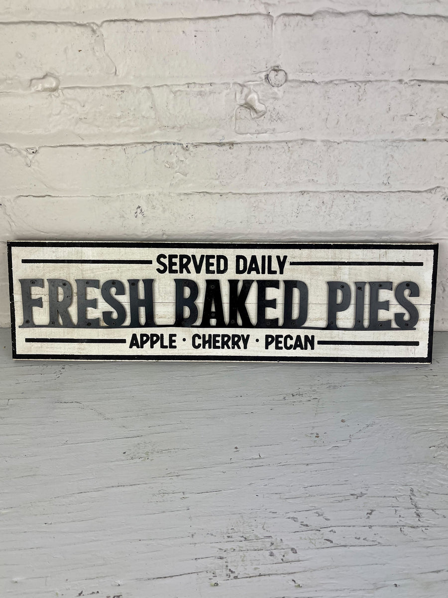 Fresh Baked Pies Sign