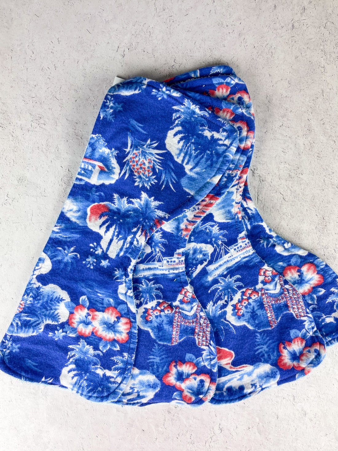 Hawaiian Palms Burp Cloth