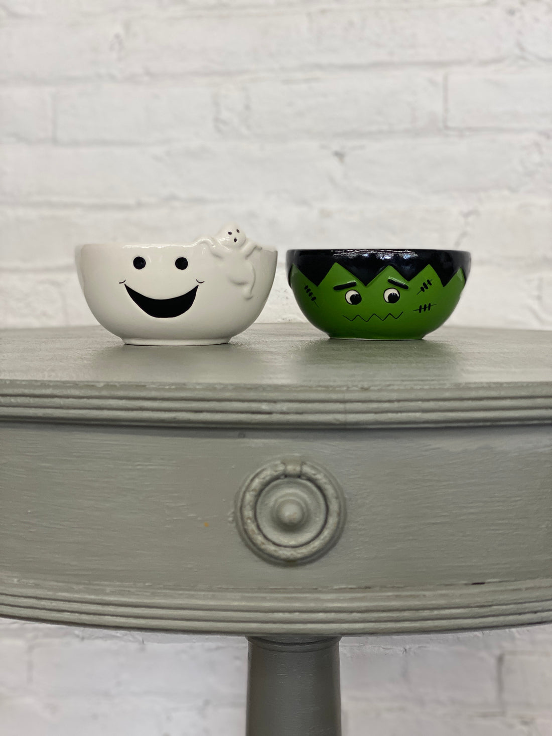 Halloween Character Glass Dish