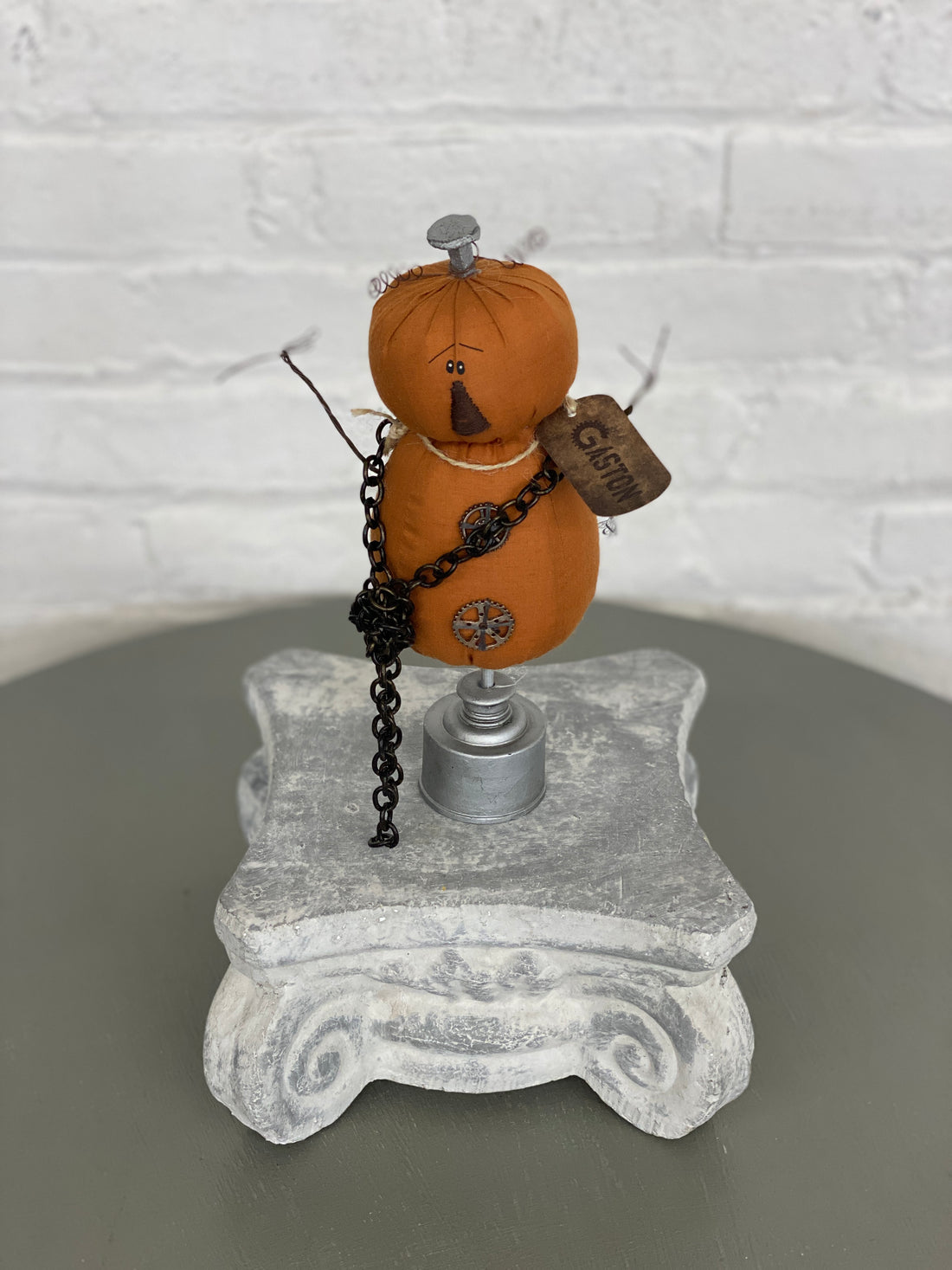 Jack-o-Lantern Pumpkin of Oil Can
