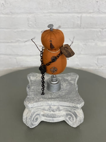Jack-o-Lantern Pumpkin of Oil Can