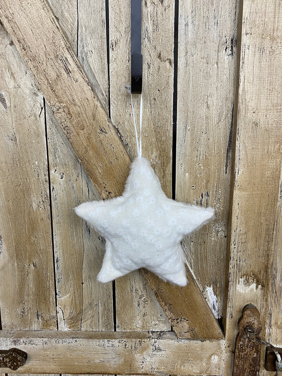 Plush Star Ornament