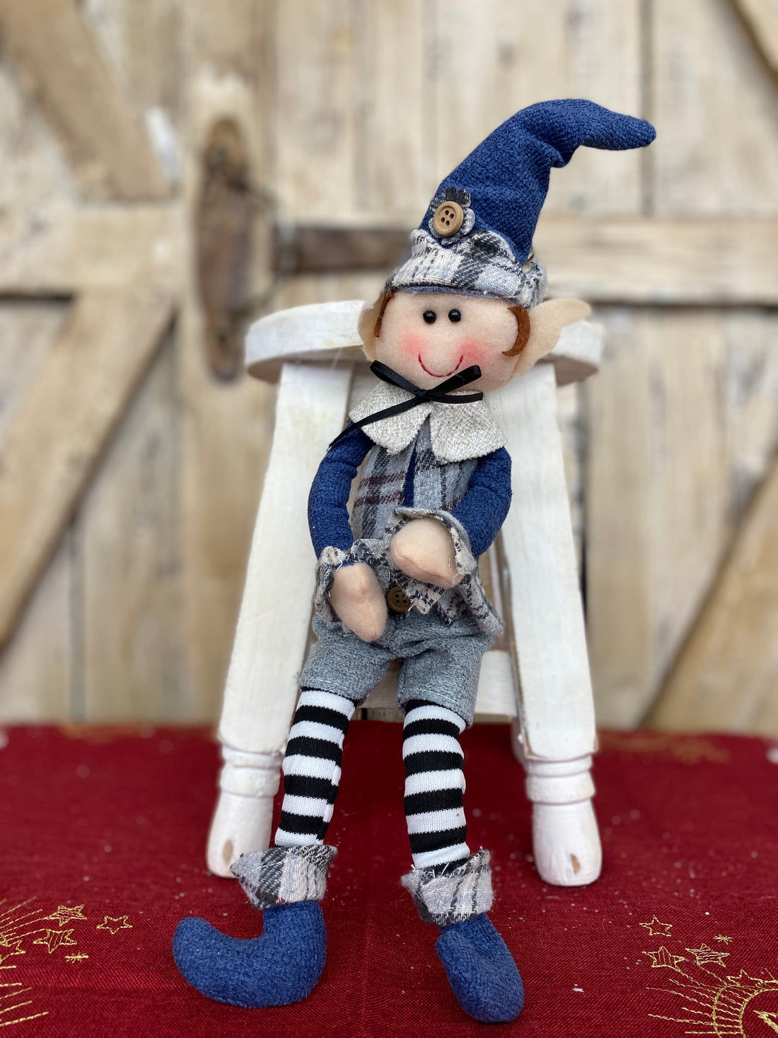 Elf Doll with Blue Hat
