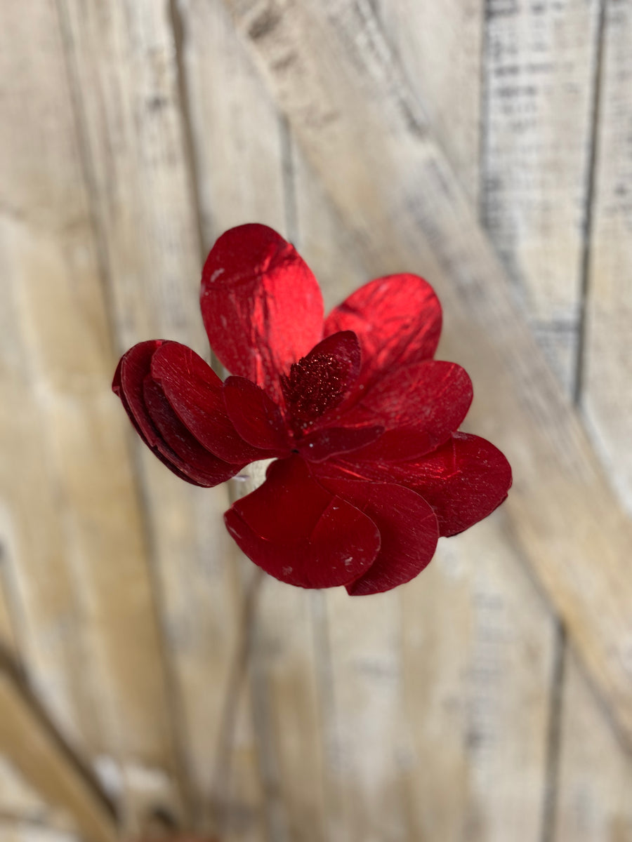 Red Flower Pick