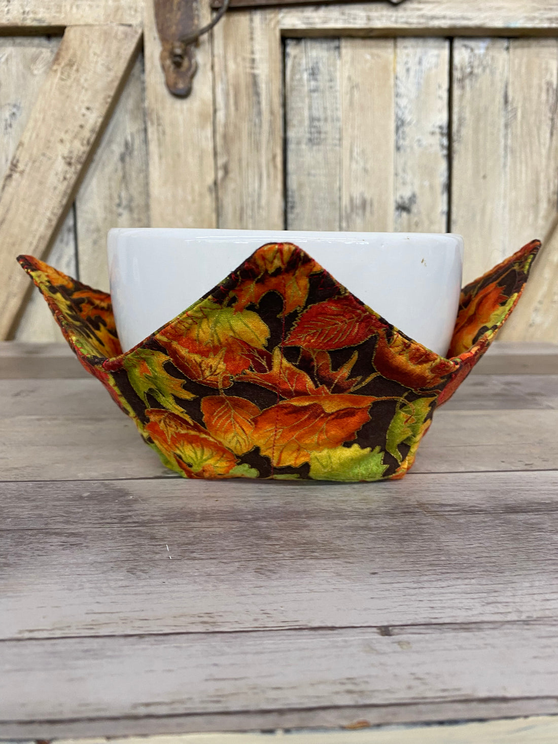 Autumn Leaves Bowl Cozy